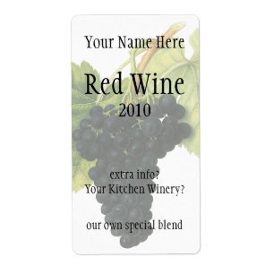 Vintage Red Wine Organic Grape Cluster, Food Fruit