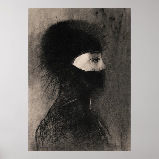 Vintage  Redon Drawings Poster (Front)