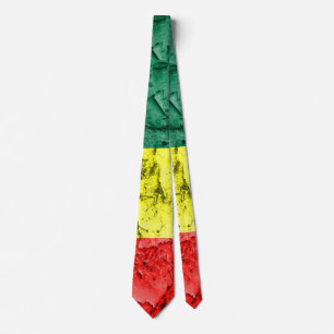 Vintage reggae flag tie