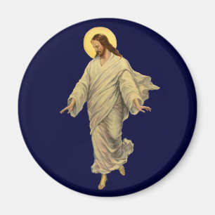 Vintage Religion, Jesus Christ is Walking on Water Magnet