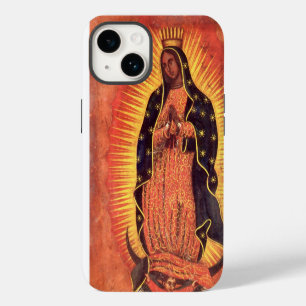 Vintage Religion Virgin Mary Our Lady of Guadalupe iPhone Case