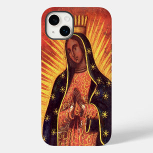 Vintage Religion Virgin Mary Our Lady of Guadalupe iPhone Case