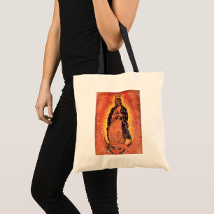 Vintage Religion Virgin Mary Our Lady of Guadalupe Tote Bag
