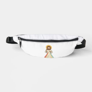 Vintage Religious Blessing Vector Shirt Design_1 Bum Bags