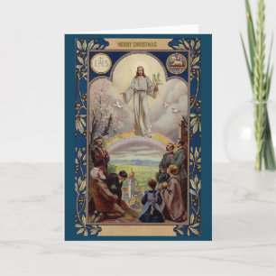 Vintage Religious Christmas Card