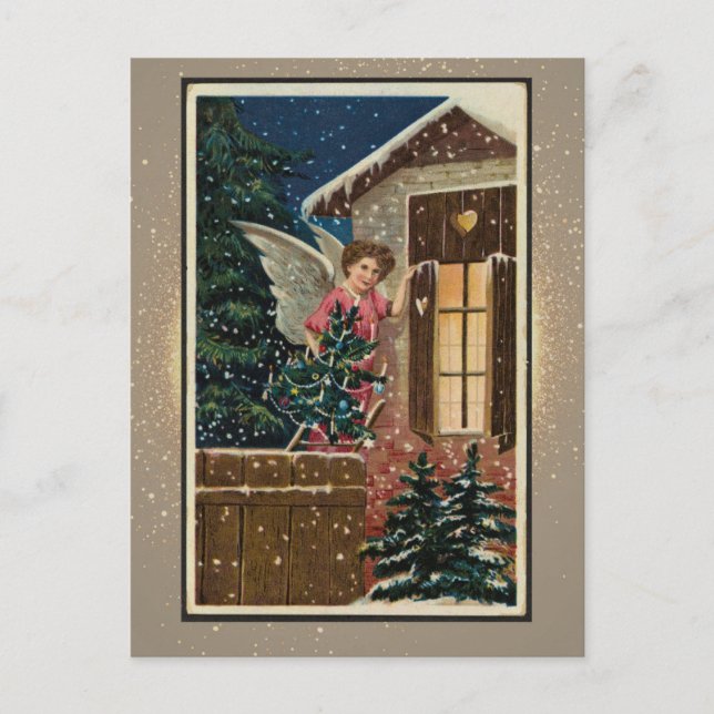 Vintage Religious Christmas Card (Front)