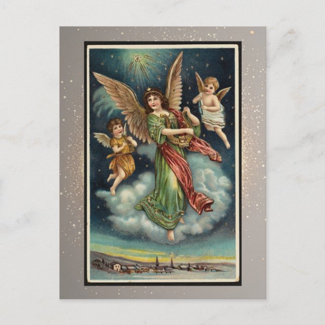 Vintage Religious Christmas Card (Front)