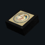 Vintage Religious Christmas, Madonna and Child Gift Box<br><div class="desc">A beautiful vintage illustration religious Christmas holiday image featuring a classic mother and baby image of the Madonna and child. Loving and nurturing.</div>