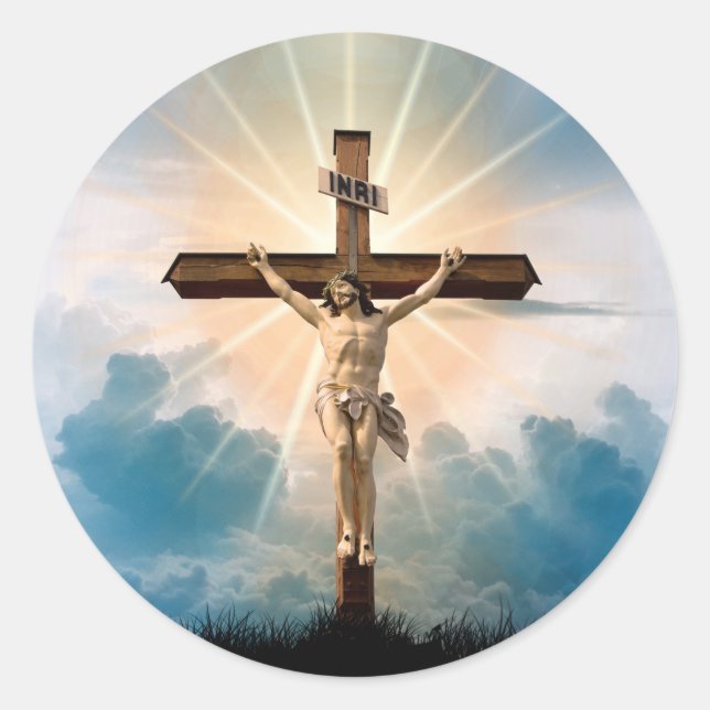 Vintage religious sticker (Front)