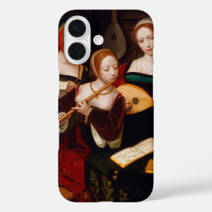 Vintage Renaissance Art Three Female Musicians iPhone 16 Case