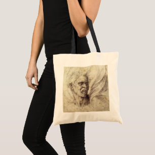 Vintage Renaissance, Damned Soul by Michelangelo Tote Bag