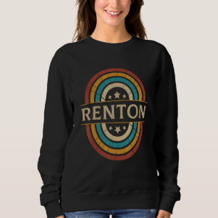 Vintage Renton City Pride Home Washington State 70 Sweatshirt
