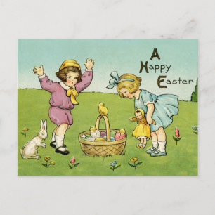 Vintage Reproduction Easter Postcard