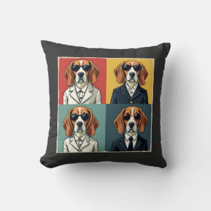 Vintage Rerto Beagle Dog 70s Style Sunglasses Cushion