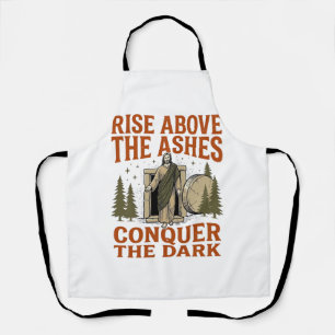 Vintage Resurrection Cave Quote Engraving Shirt De Apron