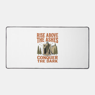 Vintage Resurrection Cave Quote Engraving Shirt De Desk Mat