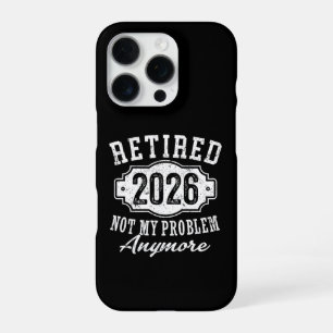 Vintage Retirement 2026 for Retired Men And Women iPhone 16 Pro Case