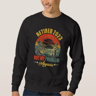 Vintage Retirement gifts Fishing Lovers Retired 20 Sweatshirt