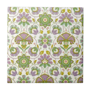 Vintage Retro 1960s Ceramic Tile