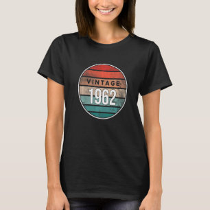 Vintage Retro 1962 60th Birthday Party T-Shirt