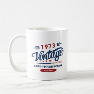 Vintage Retro 1973 Limited Edition Birthday Gift  Coffee Mug