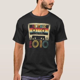 Vintage Retro 2010 12th Birthday Happy Best Of Ta T-Shirt