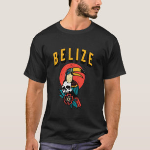 Vintage Retro 70s 80s Toucan Bird Belise Travel Va T-Shirt