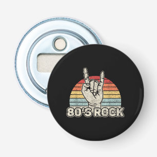 Vintage Retro 80's Rock Band Bottle Opener