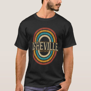Vintage Retro Asheville North Carolina NC Women Me T-Shirt