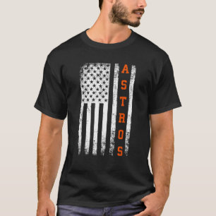 Vintage Retro Astros Retro Style 70s 80s First Nam T-Shirt