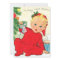 Vintage Retro Baby's First Christmas