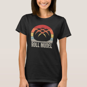 Vintage Retro Baking Roll Model Baker Bread Chef T-Shirt