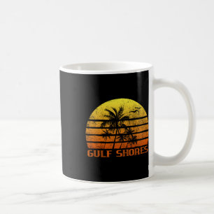 Vintage Retro Beach Vacation Gulf Shores Alabama S Coffee Mug