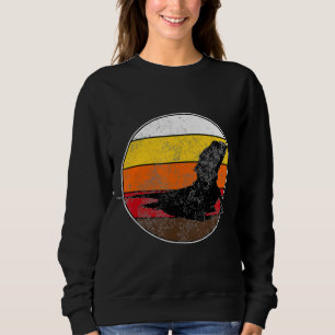 Vintage Retro Bearded Dragon Lizard Reptile Pet Dr Sweatshirt
