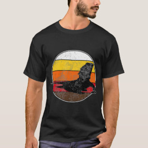 Vintage Retro Bearded Dragon Lizard Reptile Pet Dr T-Shirt