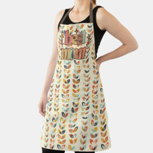 Vintage Retro Best Mum Apron
