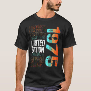 Vintage Retro Birth Year 1975 T-Shirt