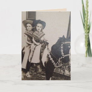 VINTAGE RETRO BIRTHDAY GREETING CARD FOR SISTER