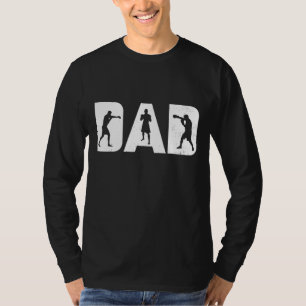 Vintage Retro Boxing Dad Gift- Father's Day T-Shirt