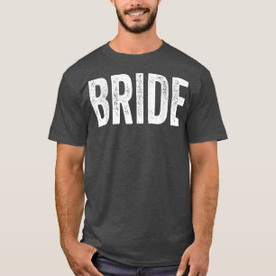 Vintage Retro Bride Bridal Bachelorette Party Matc T-Shirt