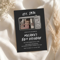Vintage Retro Camera 50th Birthday Photo