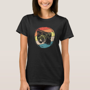 Vintage Retro Camera Photographer T-Shirt