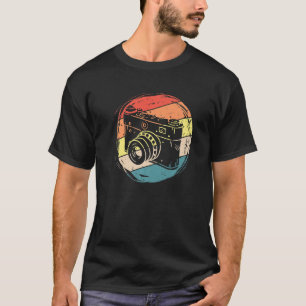 Vintage Retro Camera Photographer T-Shirt