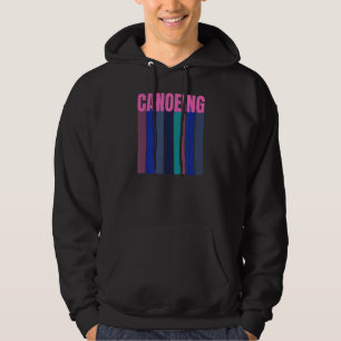 Vintage Retro Canoeing Hoodie