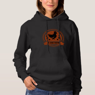 Vintage retro chicken phone   hoodie
