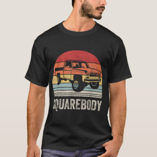 Vintage Retro Classic Square Body Squarebody Truck T-Shirt