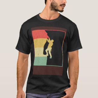 Vintage Retro Climber Sport Climbing Bouldering 1 T-Shirt