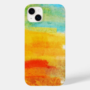 Vintage retro colourful Abstract Painting Case-Mate iPhone 14 Plus Case