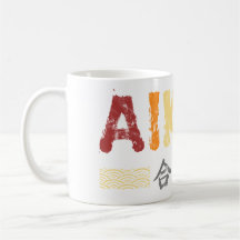 Vintage Retro Colours Aikido Drink Mug