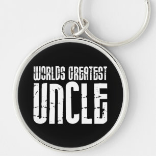 Vintage Retro Cool Uncles : World's Greatest Uncle Key Ring